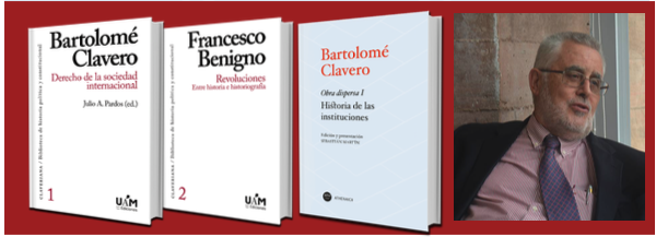 Bartolomé Clavero. Obra dispersa I. Historia de las instituciones