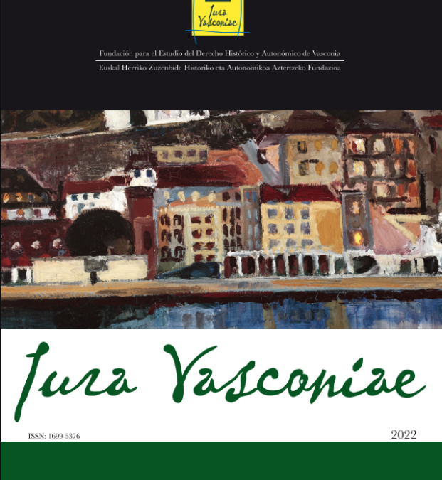 Número 19 de la revista Iura Vasconiae