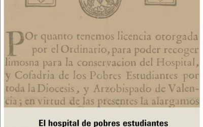 Mario Quirós Soro, «El hospital de pobres estudiantes del estudio general de Valencia (1540-1847).»