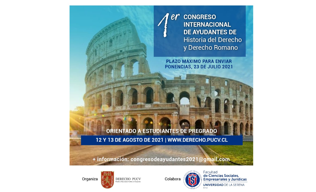 1er Congreso Internacional De Ayudantes De Historia Del Derecho Y Derecho Romano