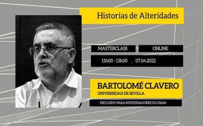 Historias de alteridades. Bartolomé Clavero  en CHAM Centro de Humanidades