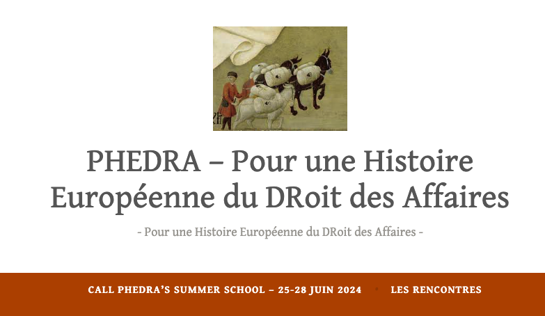 CALL PHEDRA’S SUMMER SCHOOL – 25-28 JUIN 2024