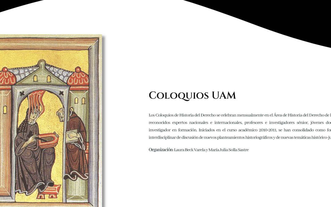 Coloquio de Historia del Derecho de la UAM